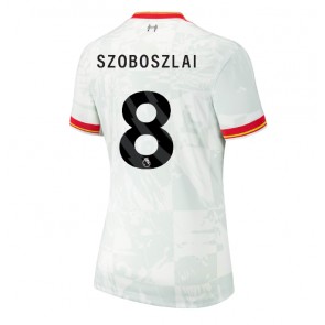 Liverpool Dominik Szoboszlai #8 Rezervni Dres za Ženska 2024-25 Kratak Rukavima